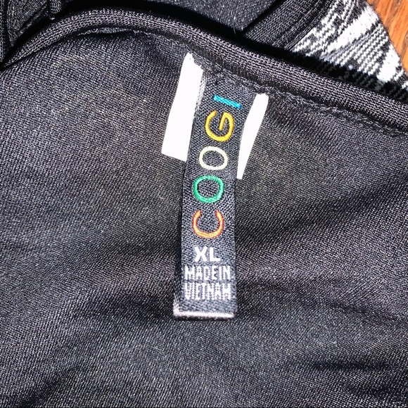 COOGI Black & White Bikini Bottoms XL Extra Large - Picture 6 of 9